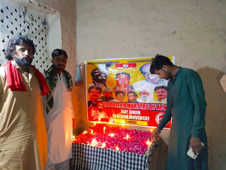 JSFM honors martyrs in free Sindhudesh struggle against Pakistan