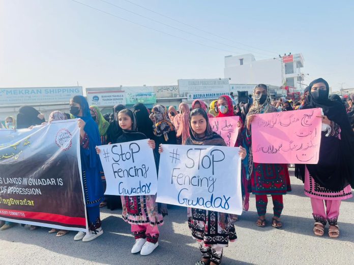 Gwadar Protesters Rally Against City's Proposed Fencing