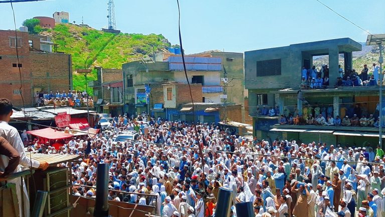 PTM protest rally in Landi Kotal against Pak Army operations