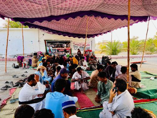 Families Mark 10 Days of Protest Over Enforced Disappearances