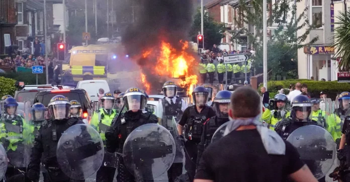 Nationwide Arrests in UK as Riots Erupt Over Southport Stabbings