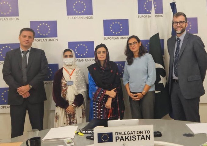 Baloch Activists Call on EU to Hold Pakistan Accountable for Enforced Disappearances and Violence