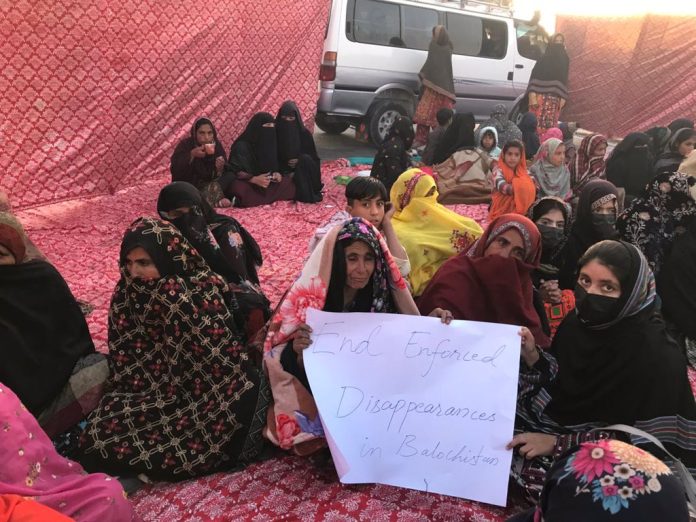 Khuzdar Protests Against Army’s Forced Abduction of 12 Youths