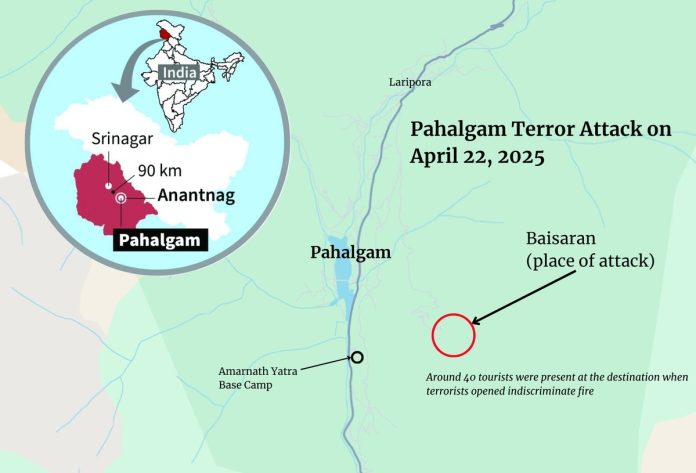 Pakistan-sponsored terrorists killed 26 Hindu tourists at Pahalgam on April 22, 2025.
