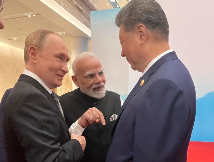 Modi Putin Xi SCO 2025 1