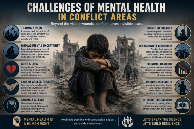 The Challenges of Mental Health in Conflict Areas